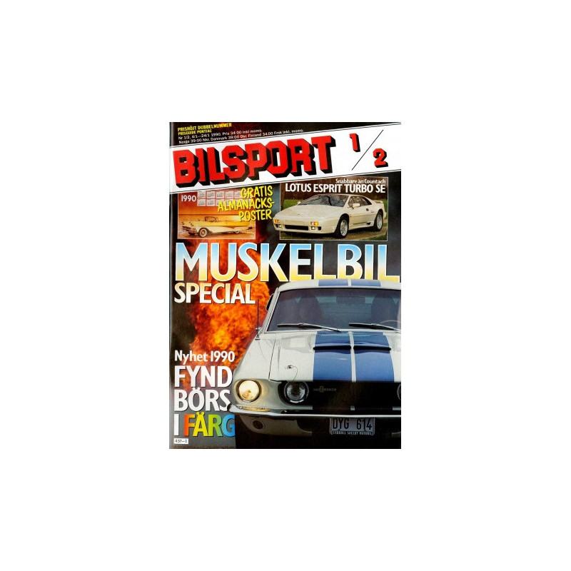 Bilsport nr 1  1990