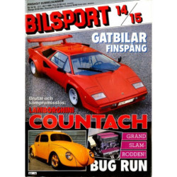 Bilsport nr 14  1986