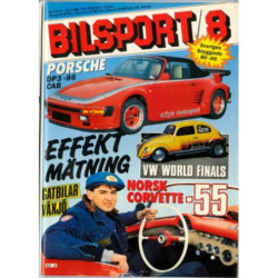 Bilsport nr 8  1986