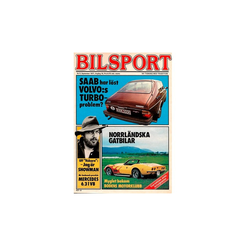 Bilsport nr 9  1977