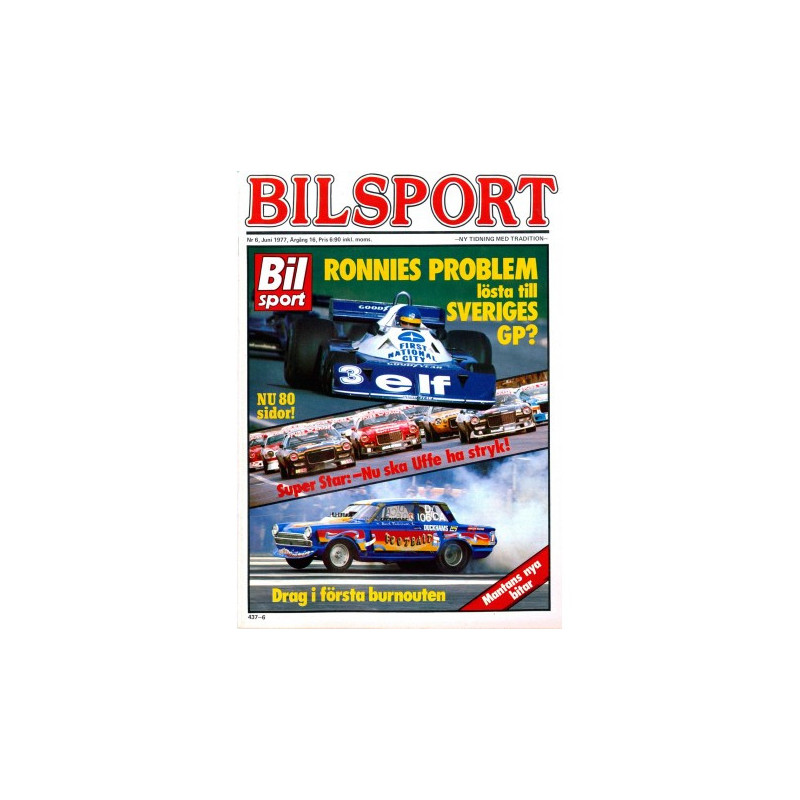 Bilsport nr 6  1977