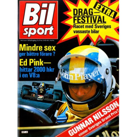 Bilsport nr 6  1976