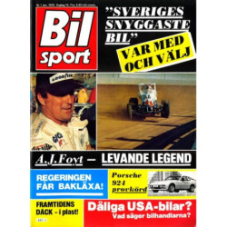 Bilsport nr 1  1976