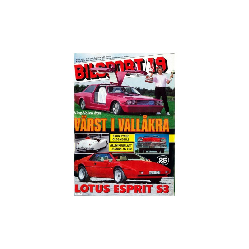 Bilsport nr 19  1987