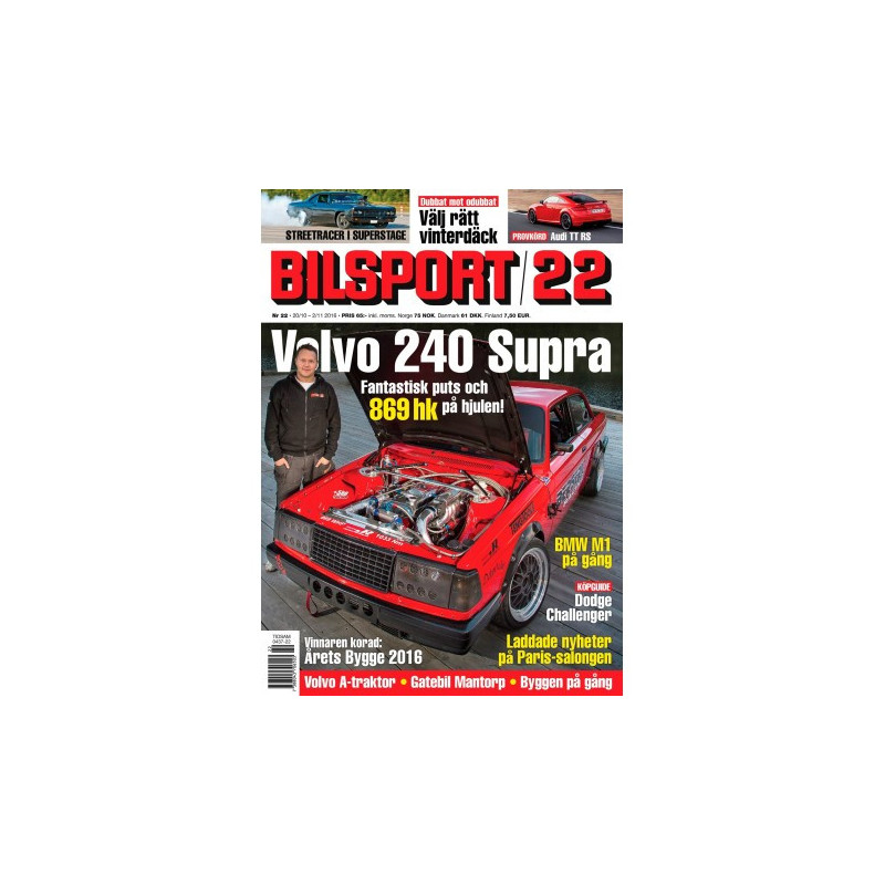 Bilsport nr 22 2016