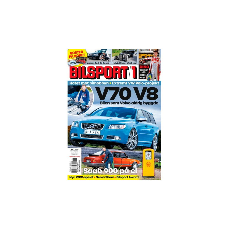 Lojalitetserbjudande: Bilsport 4 nr 139 kr