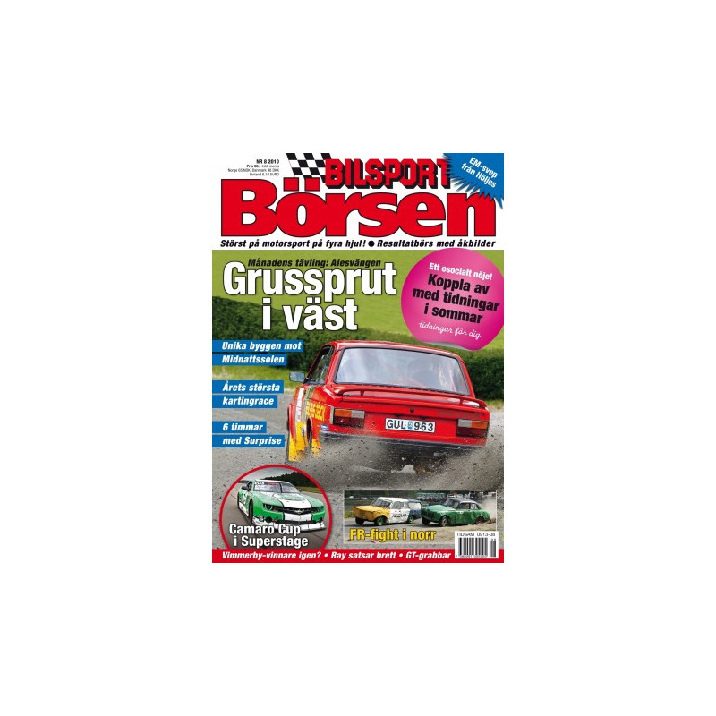 Bilsport Börsen nr 8 2010