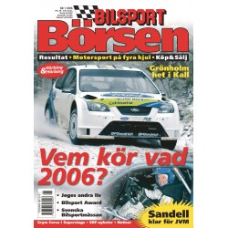Bilsport Börsen nr 1 2006